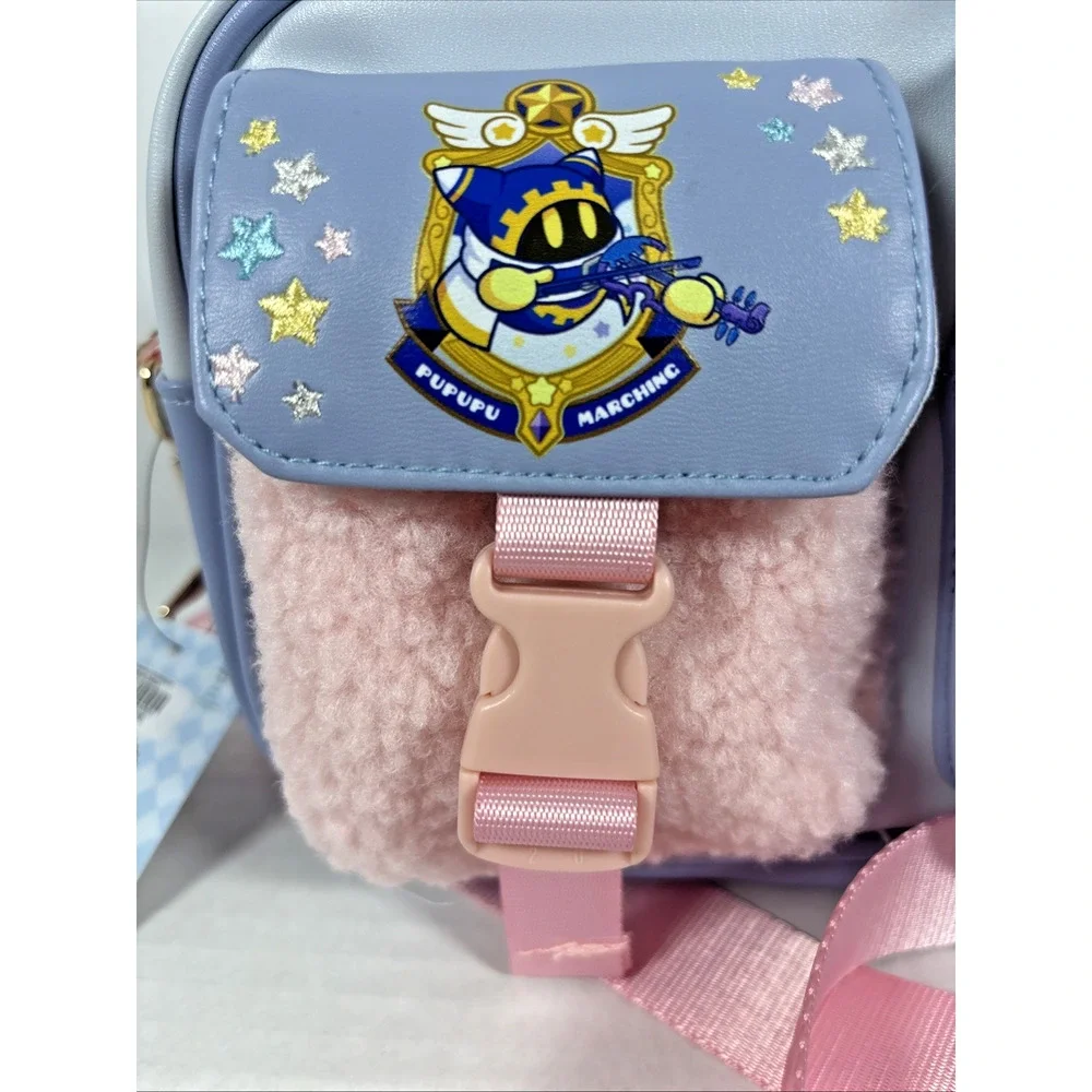NEW Nintendo Kirby Marching Band HAL Laboratory Crossbody Bag Bioworld 10 Inch